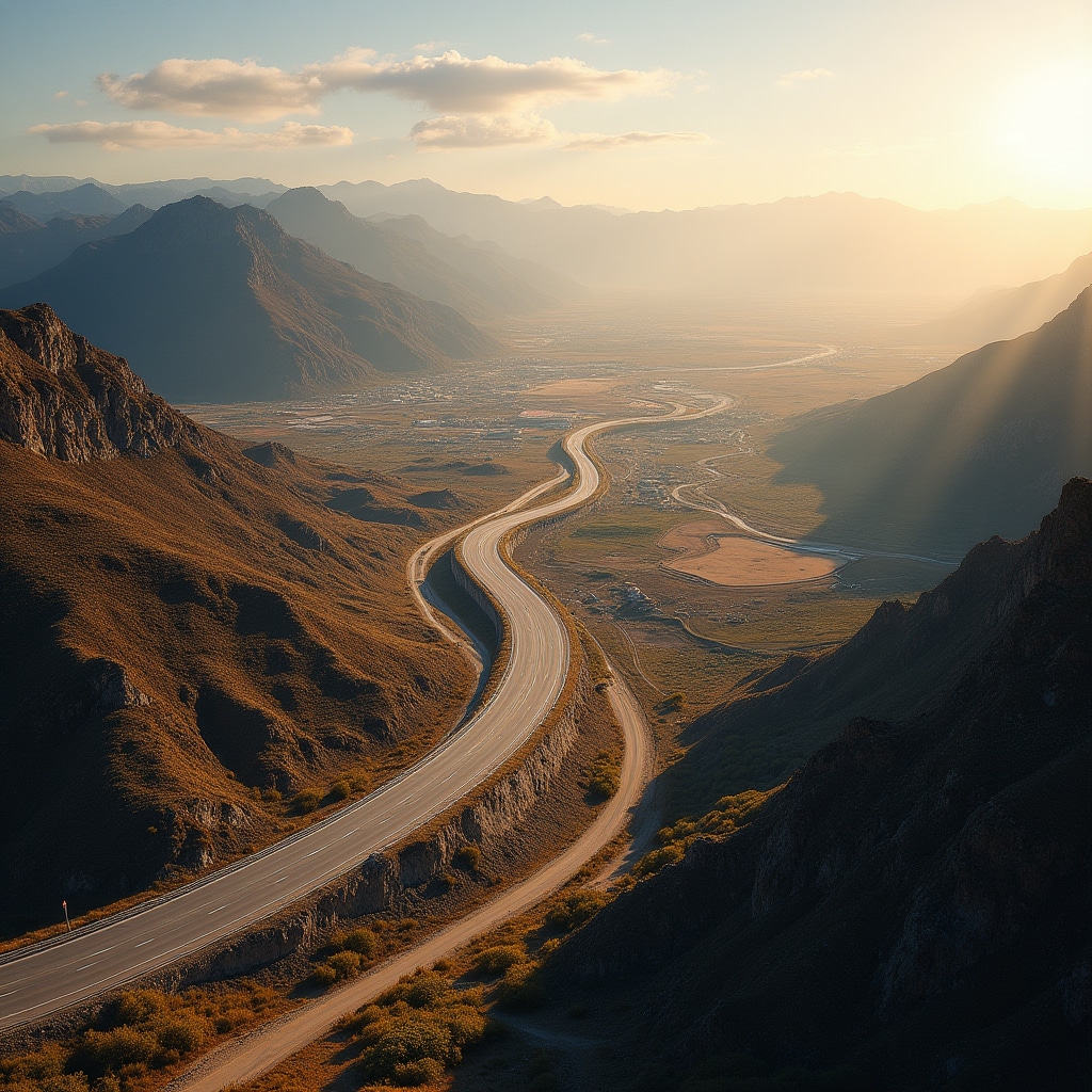 Argentine regional landscapes showing diverse geography and infrastructure