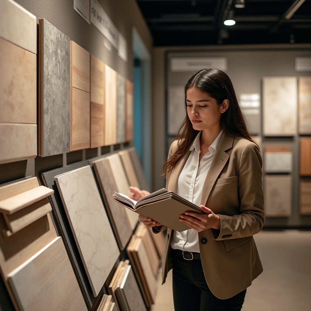 Interior finishing materials and construction supplies